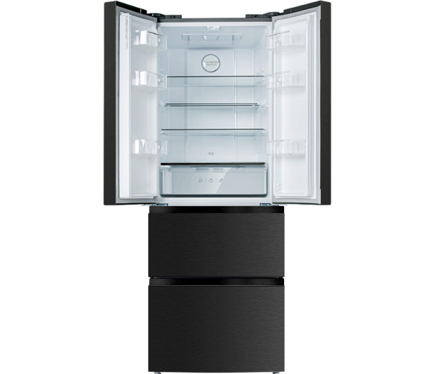 Lodówka Amica FY3269.6DFBX French Door No Frost 180,3cm Czarna VitControl 356L - 1035287 - zdjęcie 2